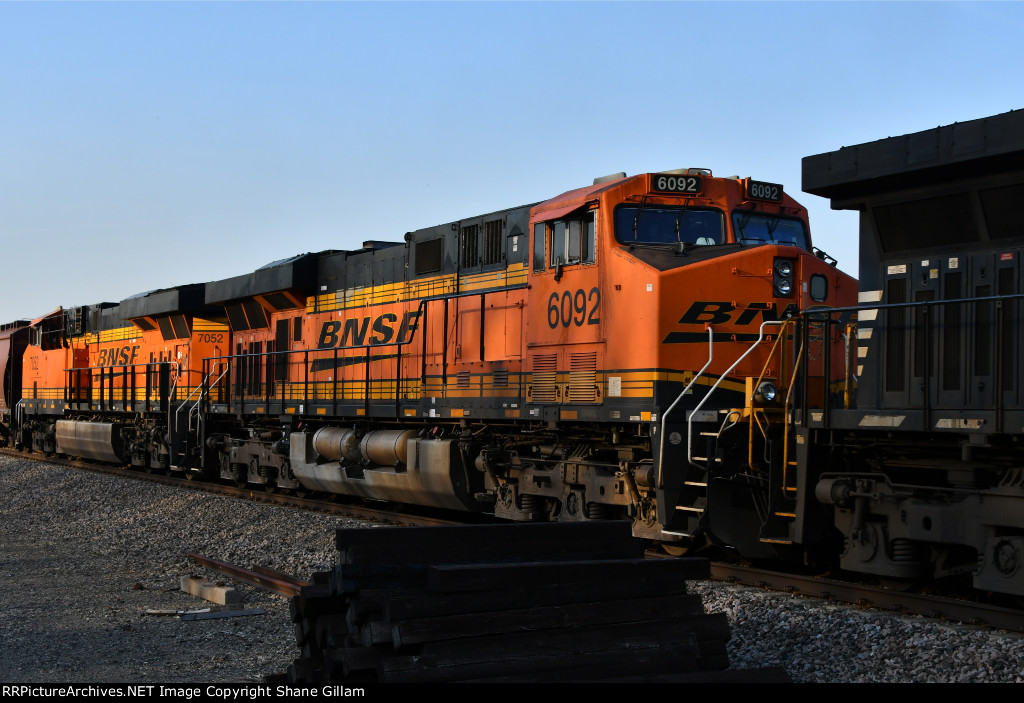 BNSF 6092 Roster shot.